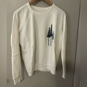 Montana Scene, Size M, Tree Sweater